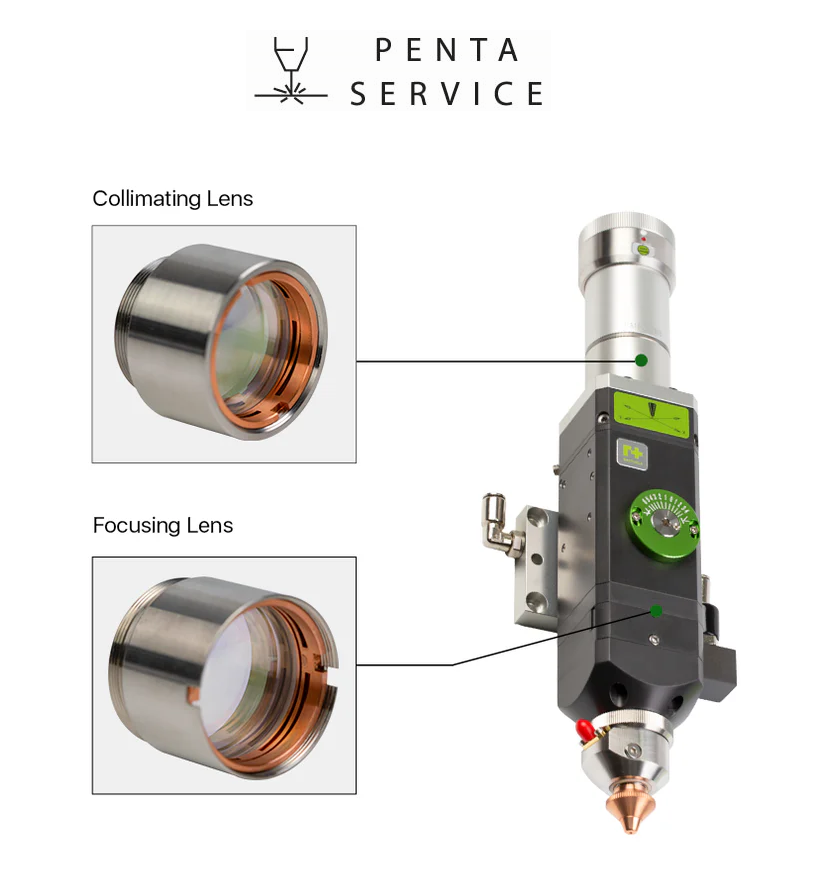 Объектив фокусатора BT210(S) D28 F125 мм в сборе